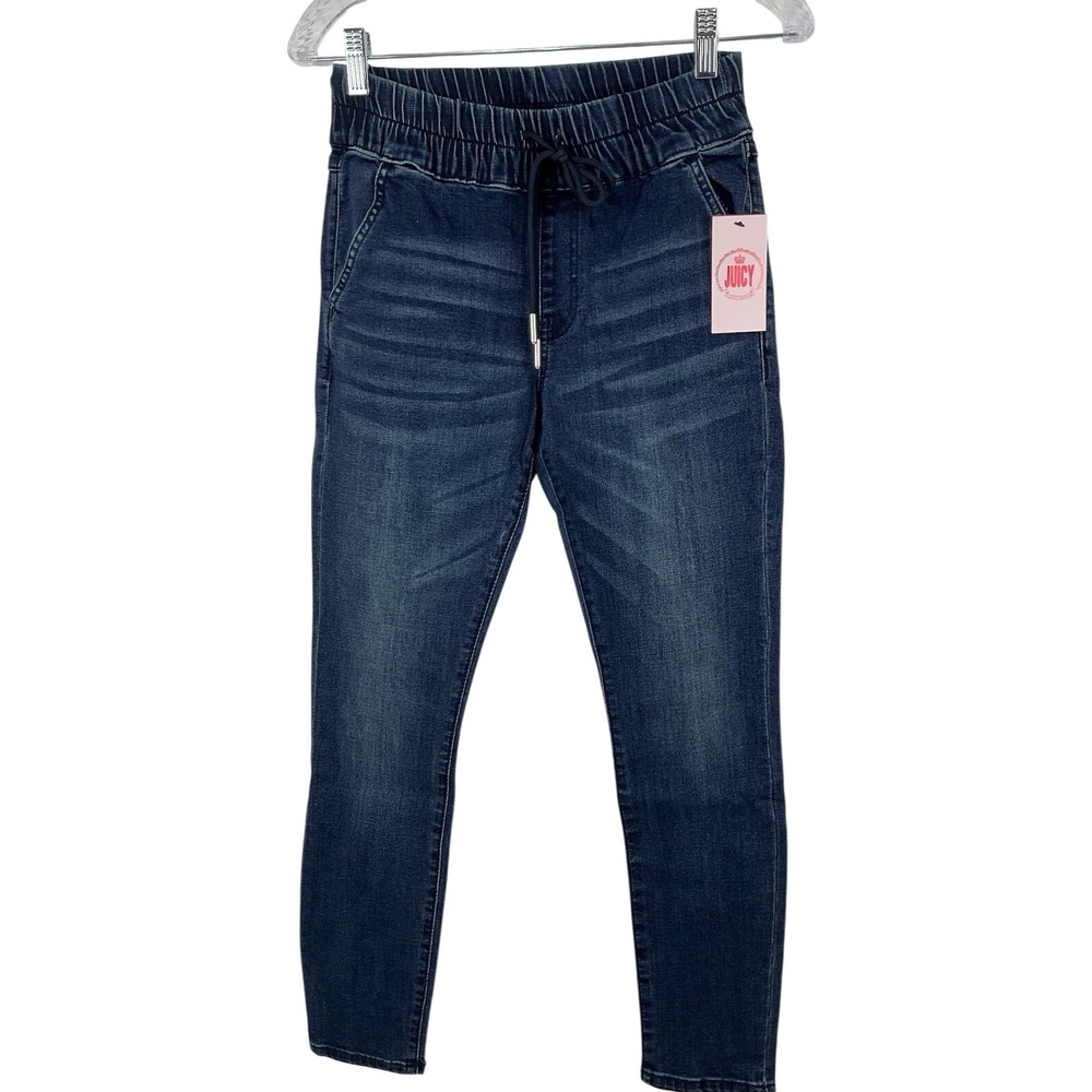 Juciy Couture Easy Skinny Dark Wash Size 2 NWT